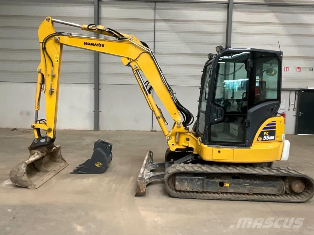 Komatsu PC 55 MR-5 حفارات صغيرة أقل من 7 طن (حفارات صغيرة)
