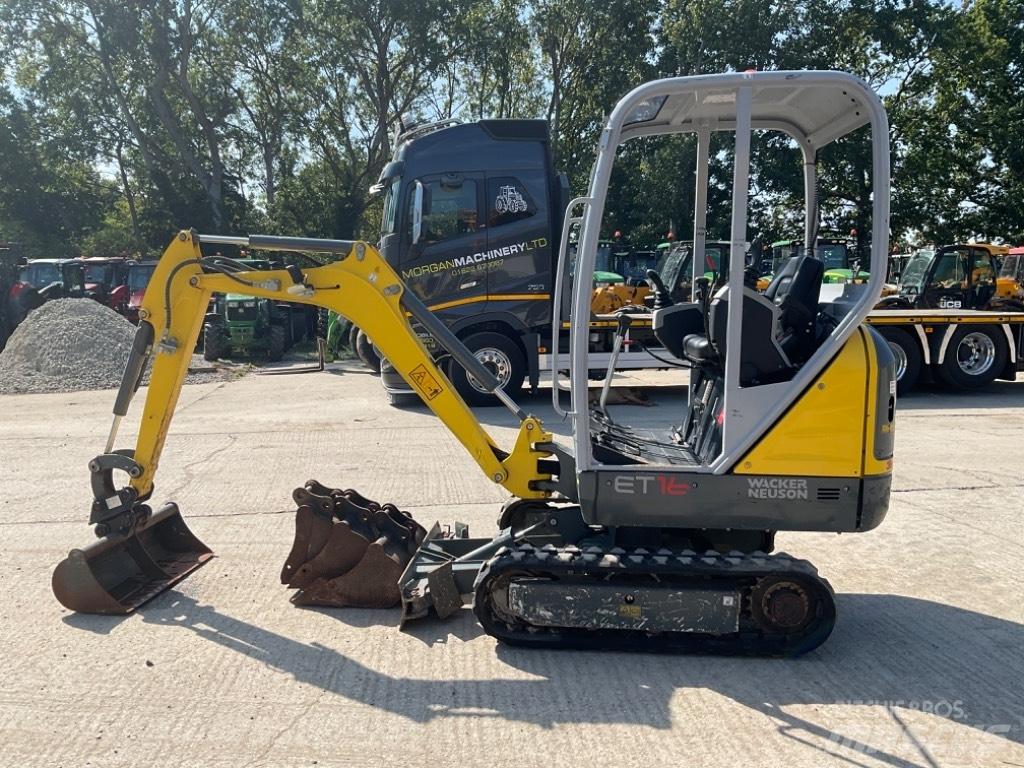 Wacker Neuson ET 16 حفارات صغيرة أقل من 7 طن (حفارات صغيرة)