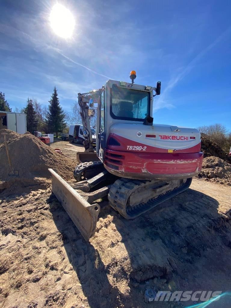 Takeuchi TB290-2 حفارات صغيرة أقل من 7 طن (حفارات صغيرة)