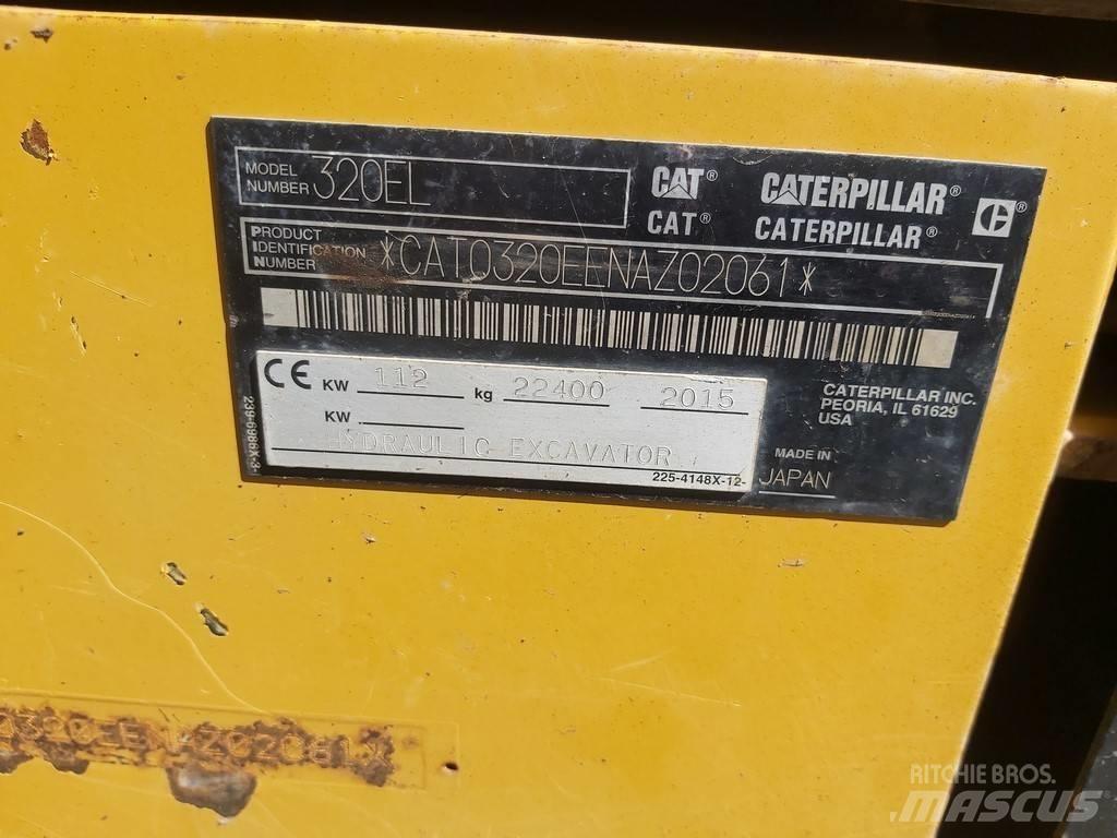 CAT 320 EL حفارات زحافة