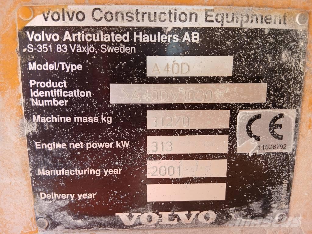 Volvo A 40 D ساحبات مفصلية