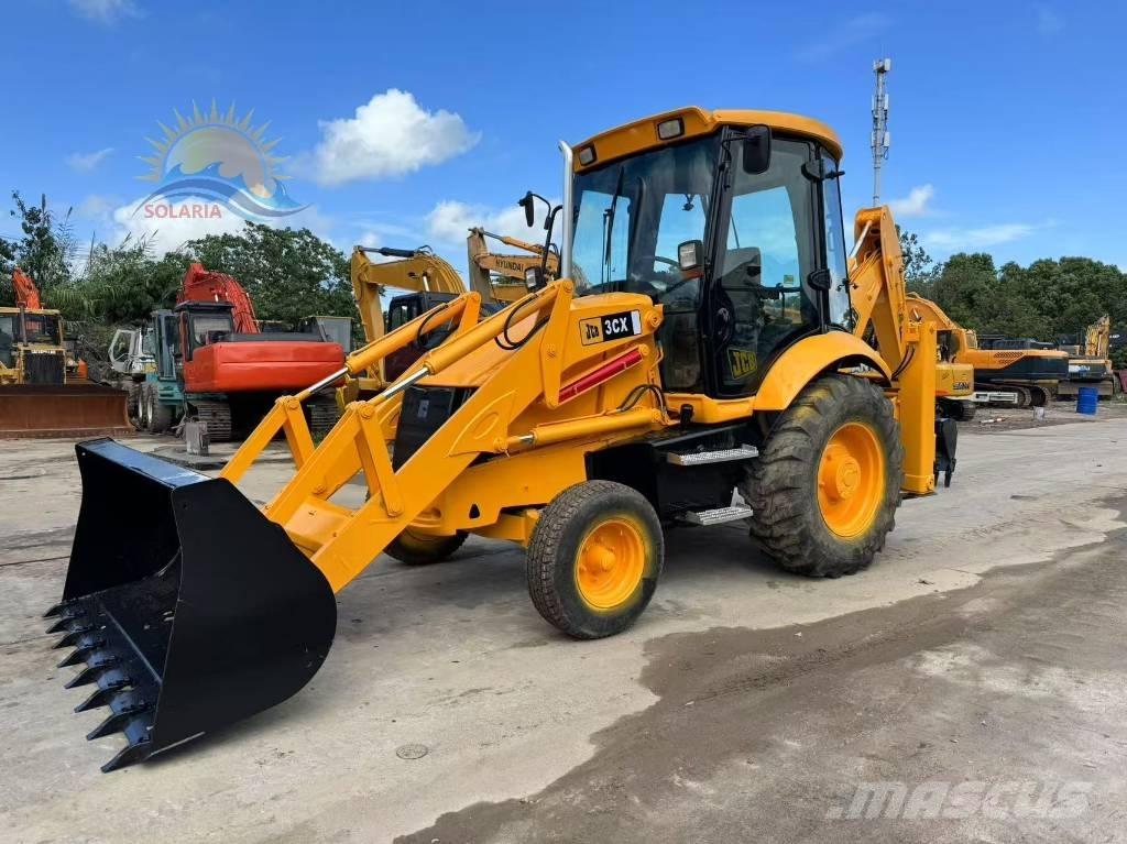 JCB 3CX لوادر ذات جرافات عكسية