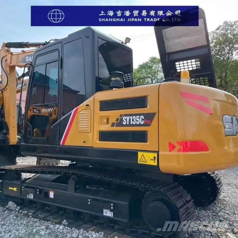 Sany SY 135 حفارات وسط 7 طن - 12 طن