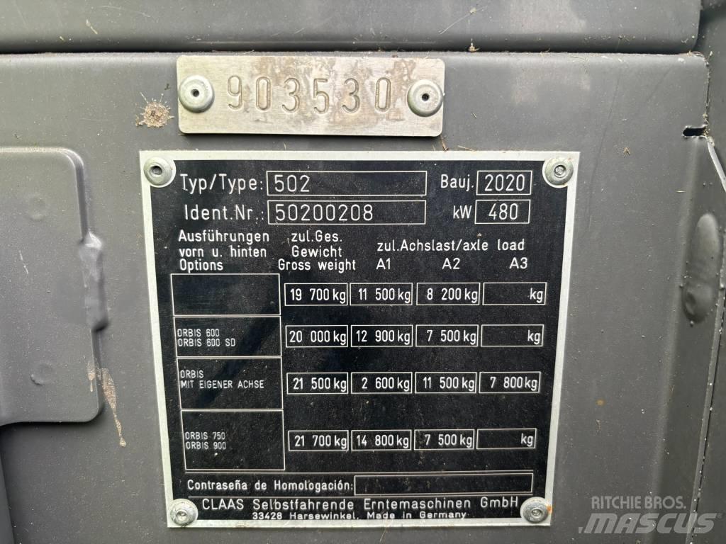 CLAAS Jaguar 960 4WD علافات ذاتية الدفع