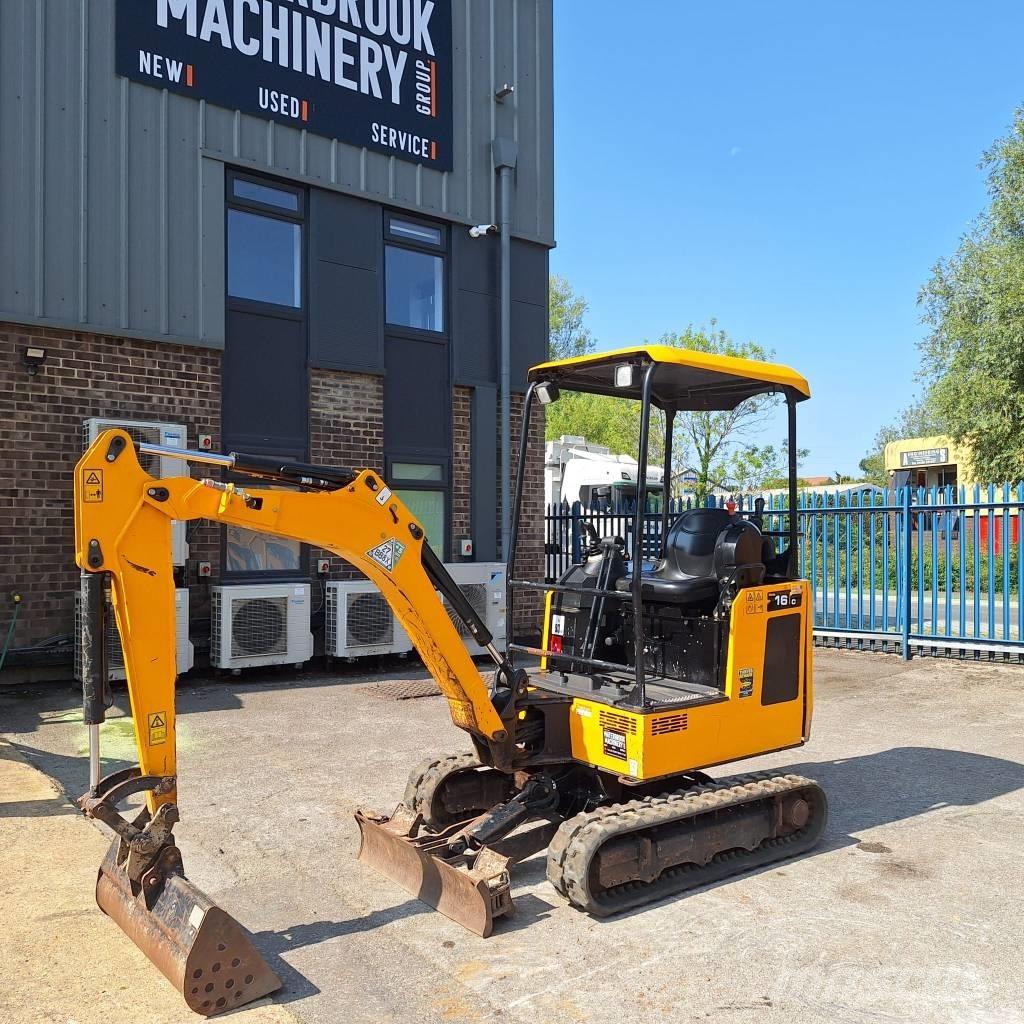 JCB 16 C-1 حفارات صغيرة أقل من 7 طن (حفارات صغيرة)