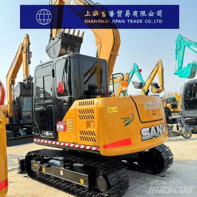 Sany SY 75 C حفارات زحافة