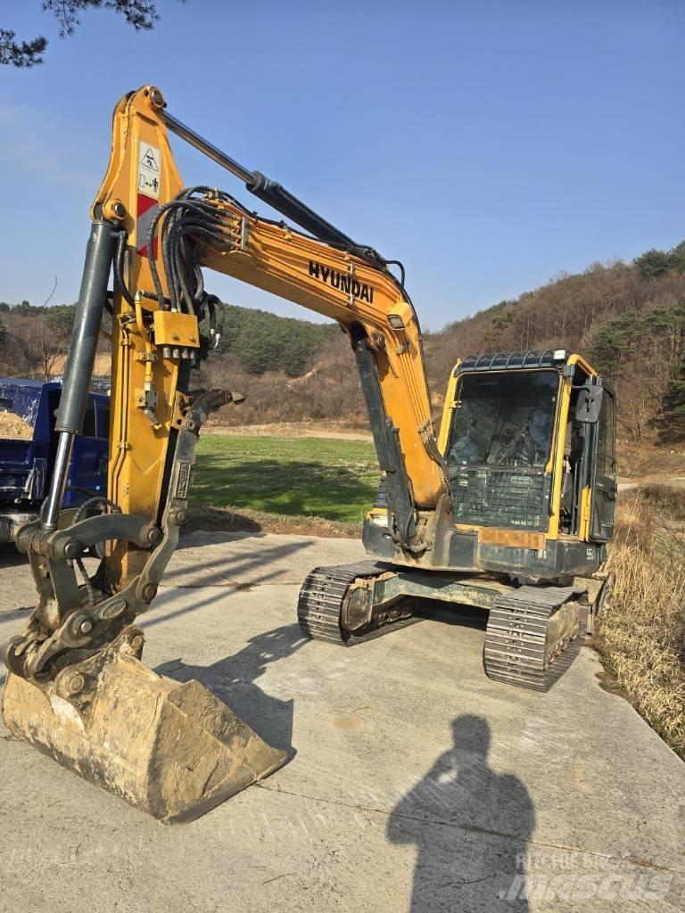 Hyundai Robex 55 حفارات صغيرة أقل من 7 طن (حفارات صغيرة)