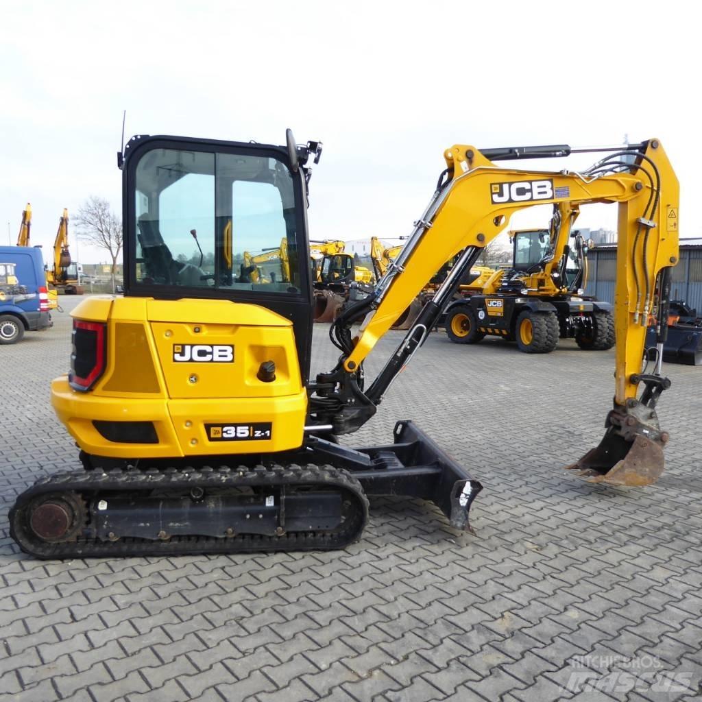 JCB 35Z-1 حفارات صغيرة أقل من 7 طن (حفارات صغيرة)