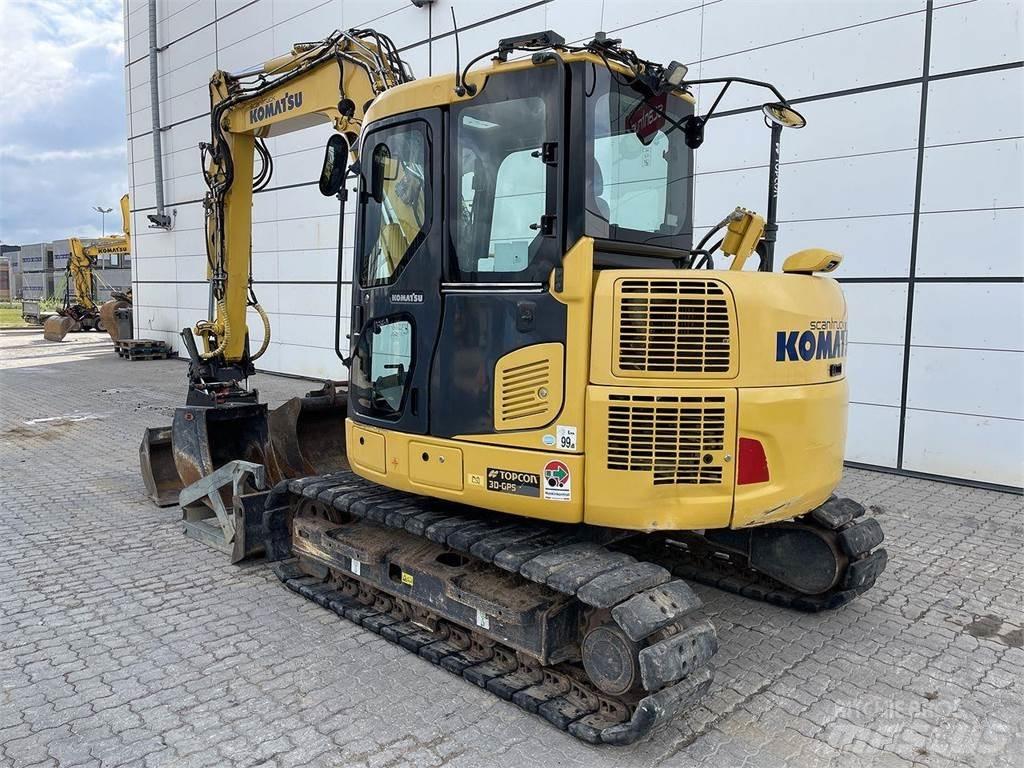 Komatsu PC88MR-10 حفارات بعجل