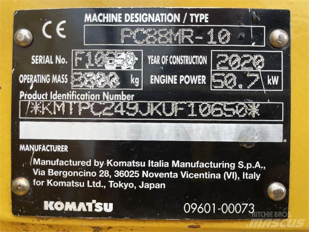 Komatsu PC88MR-10 حفارات بعجل