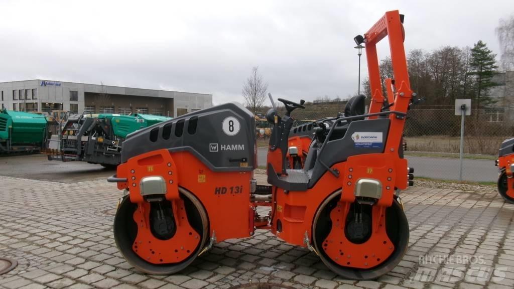 Hamm HD 13i VV مداحل ثنائية الاسطوانة