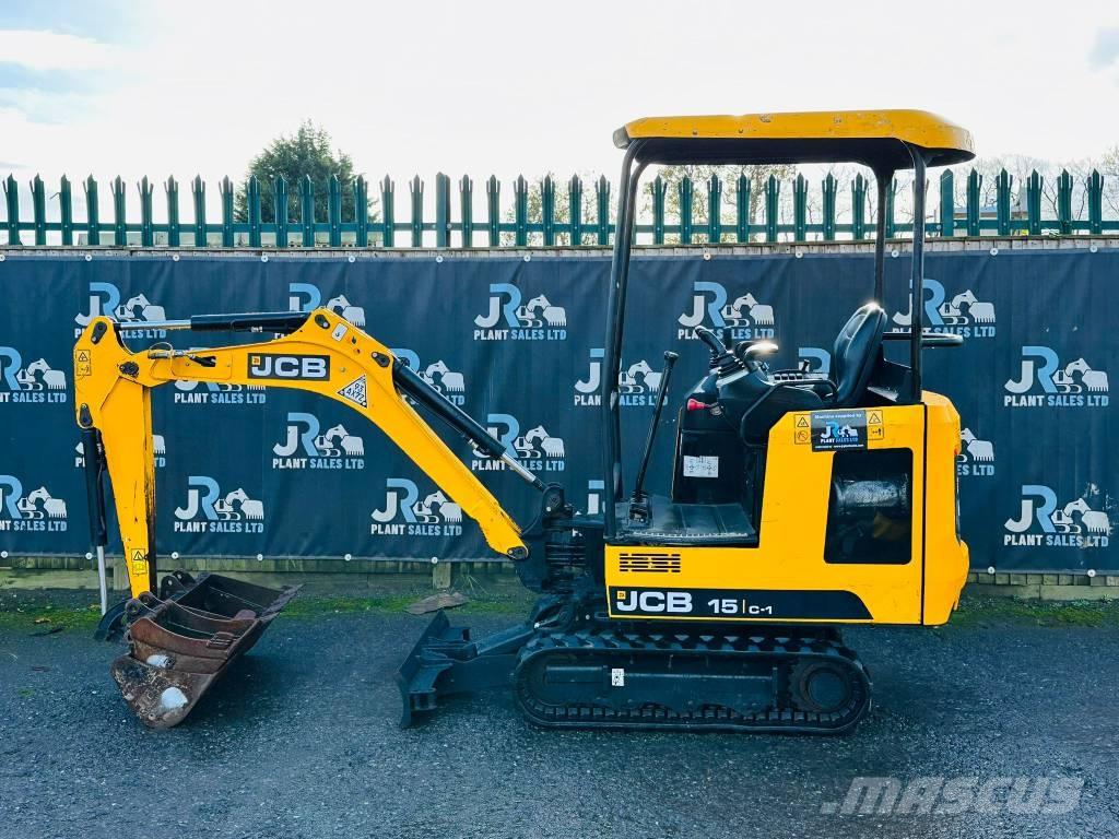 JCB 15 C-1 حفارات صغيرة أقل من 7 طن (حفارات صغيرة)