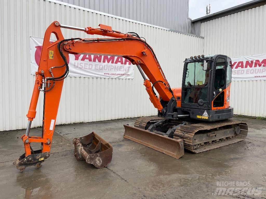 Doosan DX85 حفارات وسط 7 طن - 12 طن