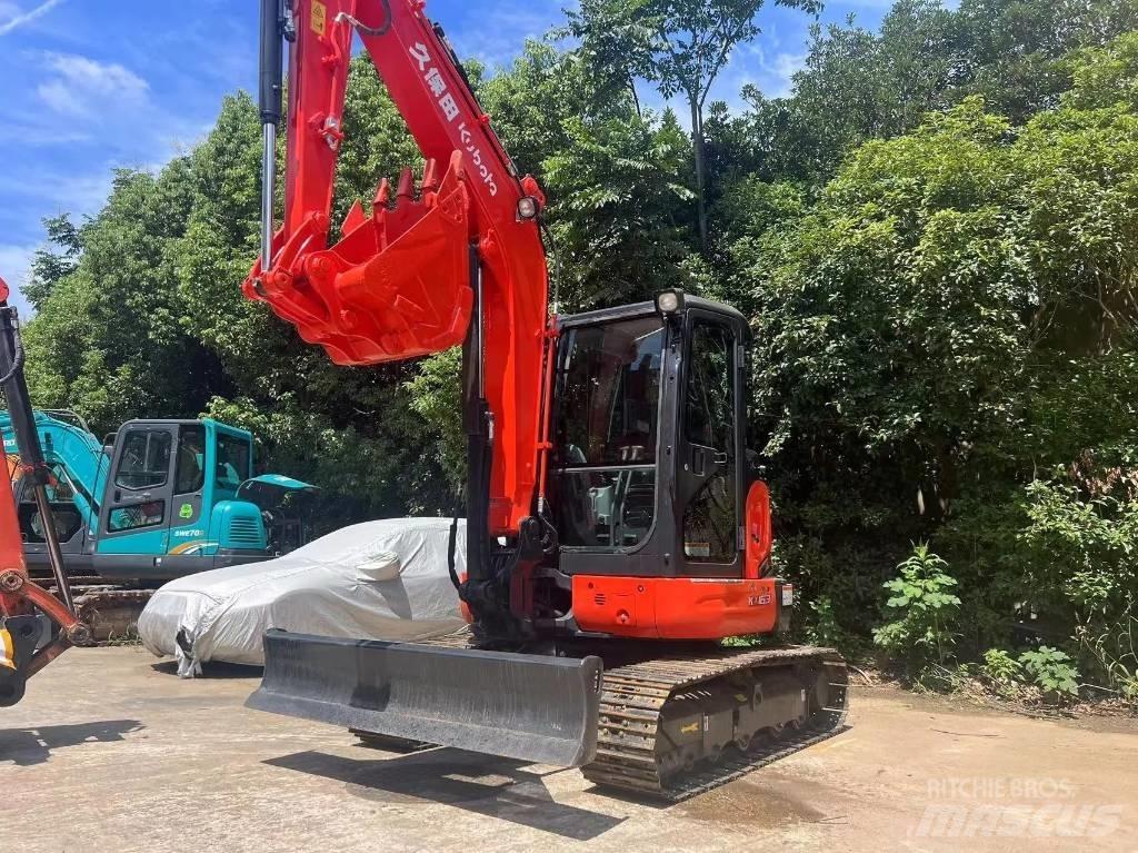 Kubota KX 163-5 حفارات صغيرة أقل من 7 طن (حفارات صغيرة)
