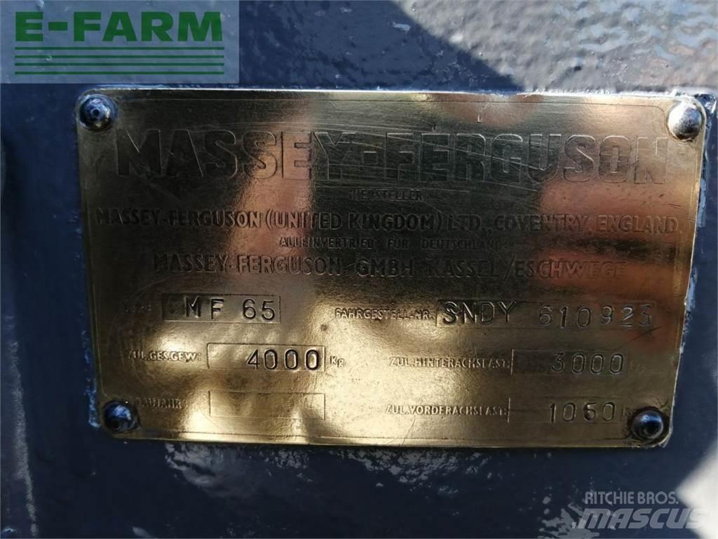 Massey Ferguson 65 الجرارات