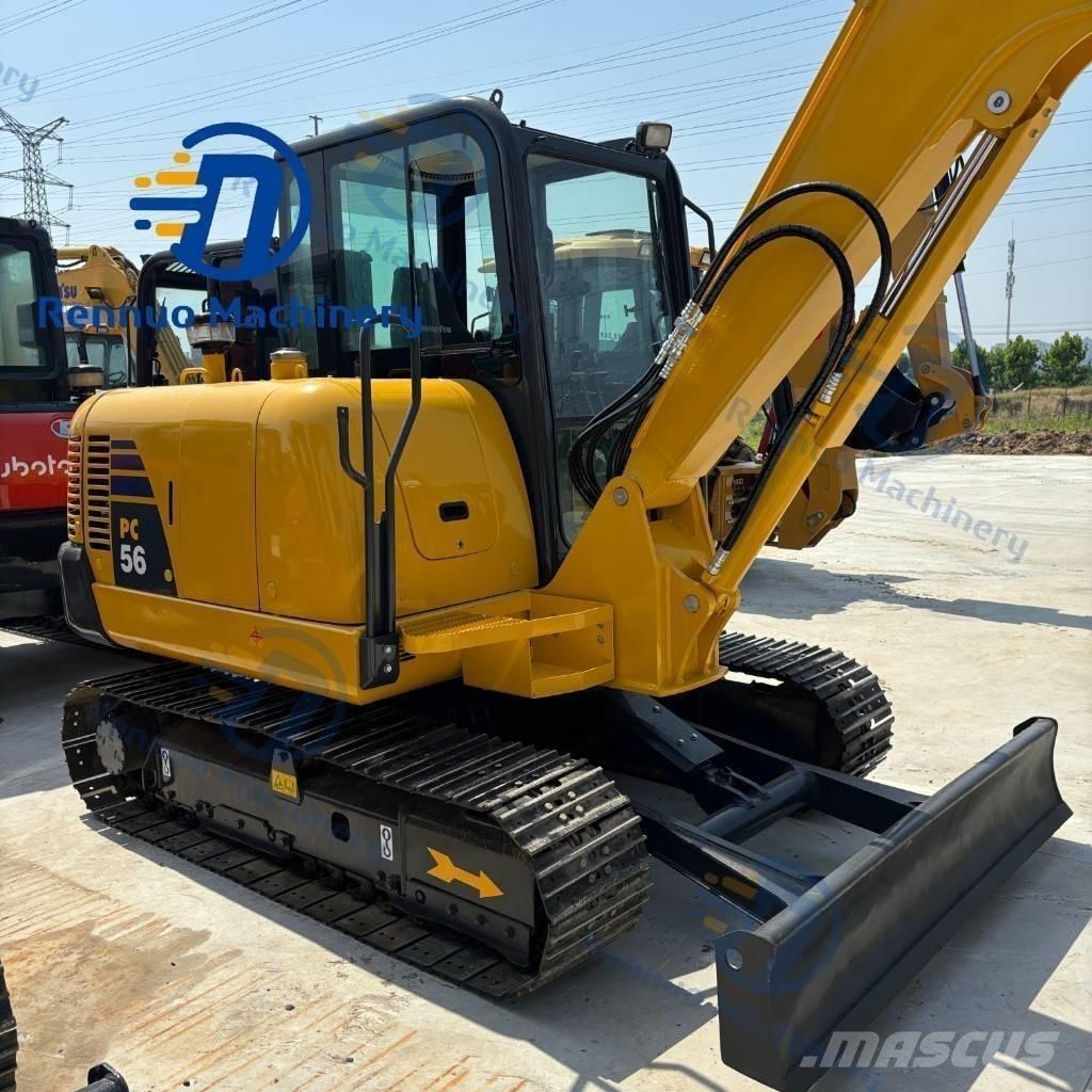 Komatsu PC 56 حفارات صغيرة أقل من 7 طن (حفارات صغيرة)