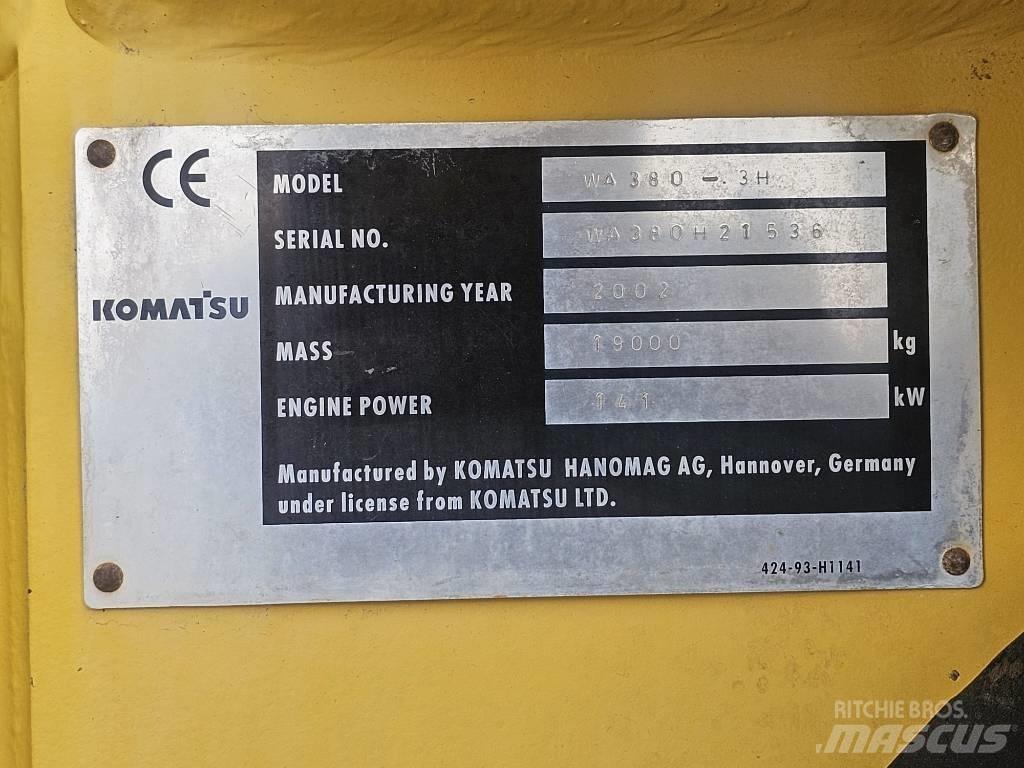 Komatsu WA 380-3H لوادر بعجل