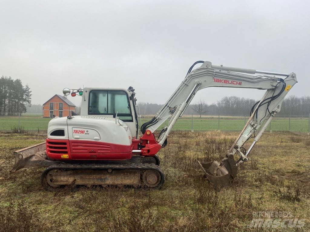 Takeuchi TB 290 حفارات وسط 7 طن - 12 طن