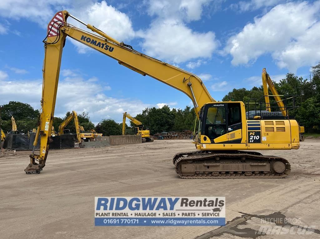 Komatsu PC 210 LC-10 حفارات زحافة