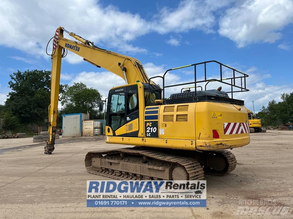 Komatsu PC 210 LC-10 حفارات زحافة