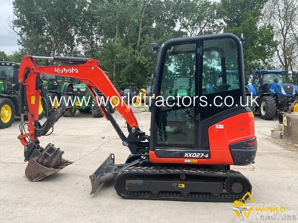 Kubota KX 027 حفارات صغيرة أقل من 7 طن (حفارات صغيرة)