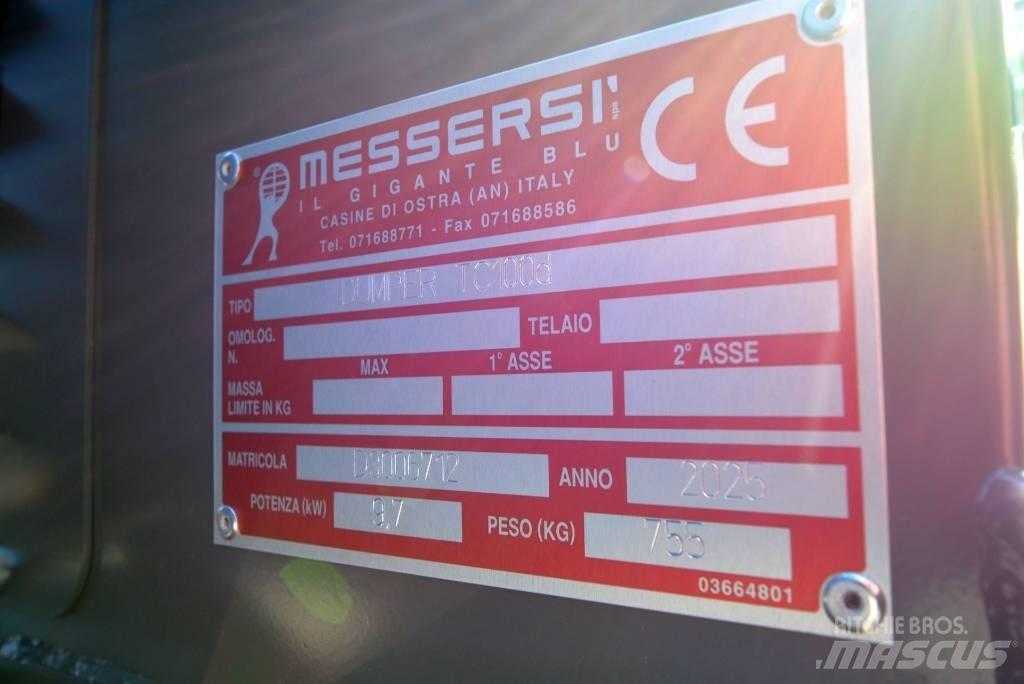 Messersi TC 100 d عربات نقل قلابة للمواقع