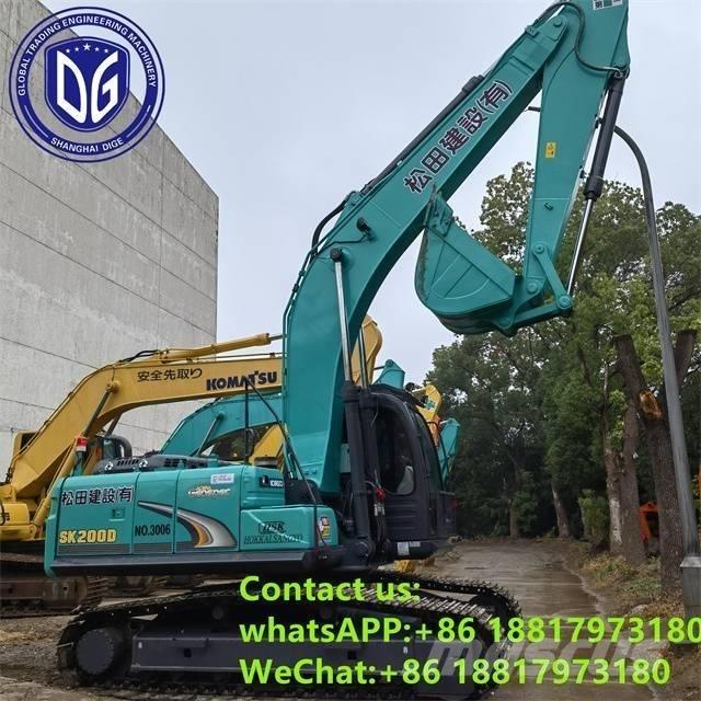 Kobelco SK 200-8 حفارات زحافة