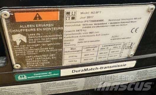 Hyster H 3.0 FT شاحنات الديزل