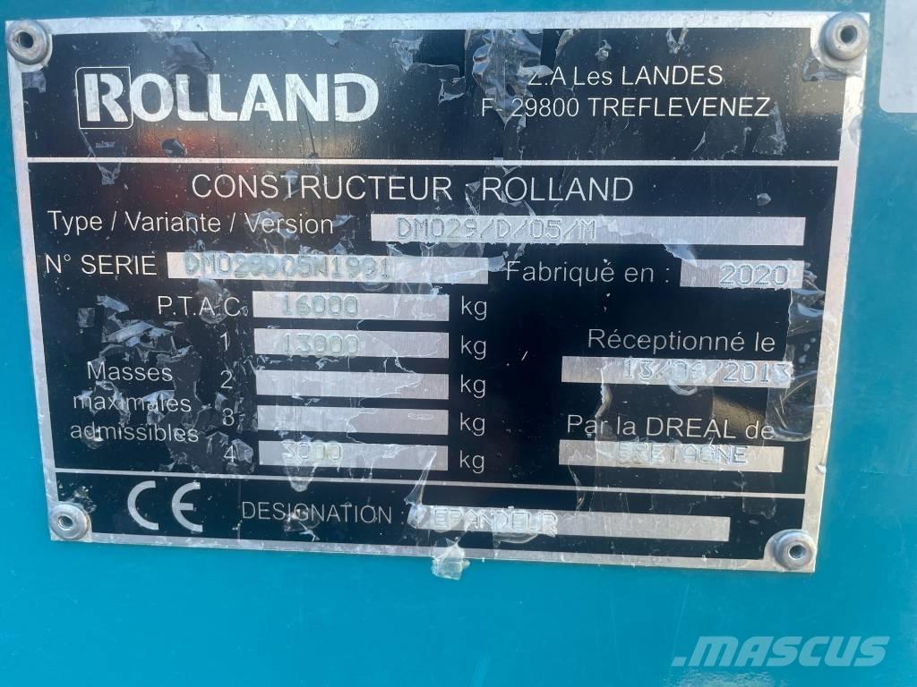 Rolland RF 6620 معدات توزيع السماد العضوي