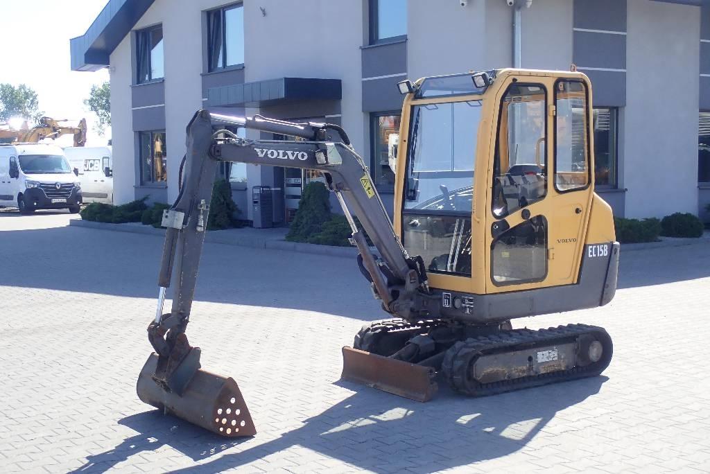 Volvo EC 15 B حفارات صغيرة أقل من 7 طن (حفارات صغيرة)