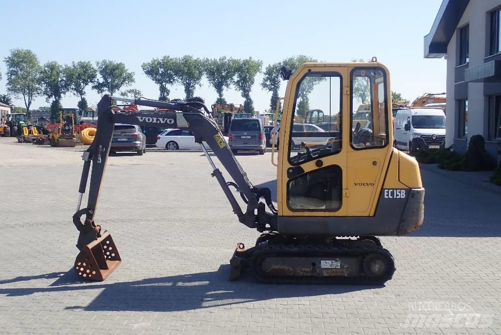 Volvo EC 15 B حفارات صغيرة أقل من 7 طن (حفارات صغيرة)