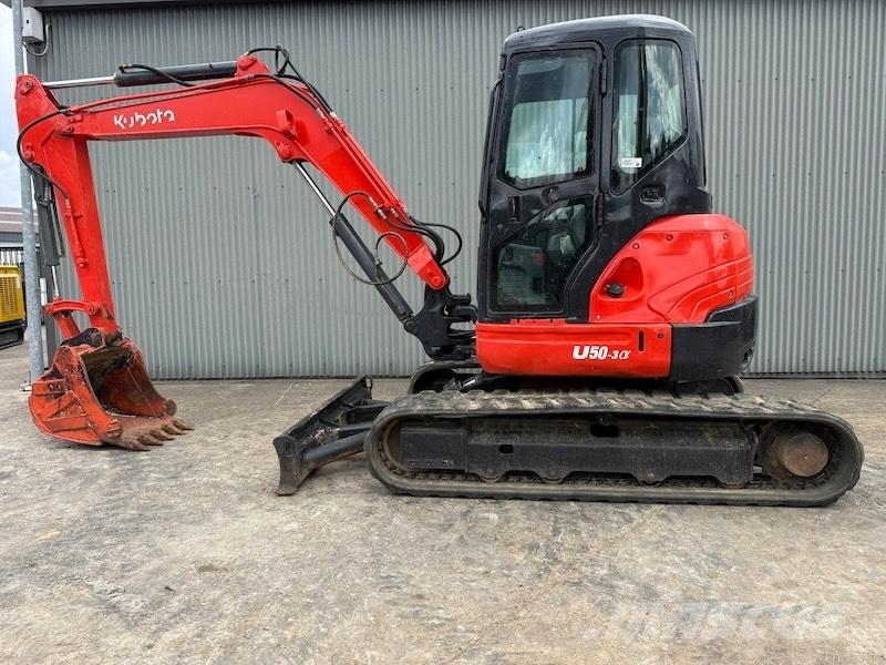 Kubota U50-3 حفارات صغيرة أقل من 7 طن (حفارات صغيرة)