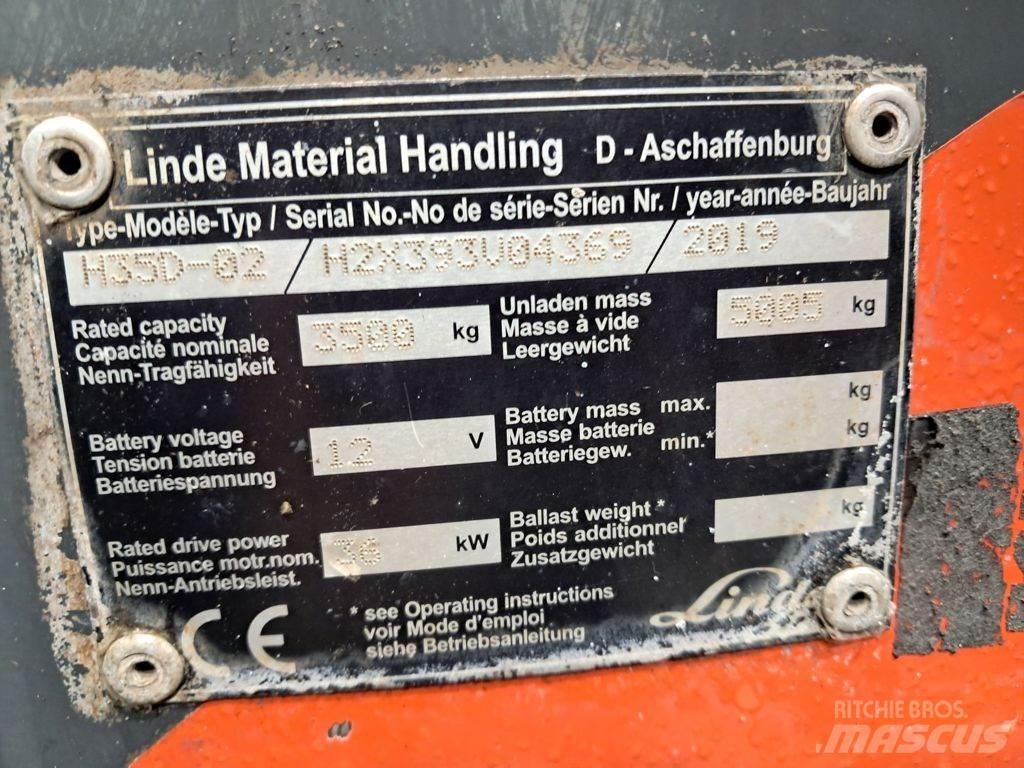 Linde H35D-02 شاحنات الديزل