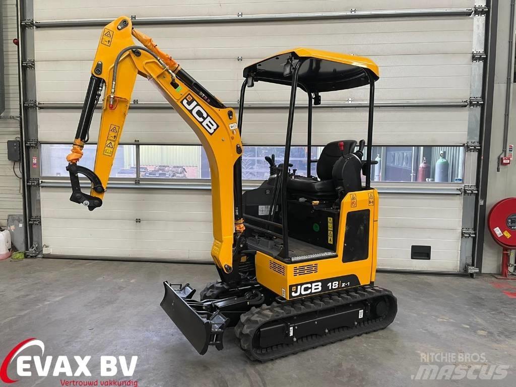 JCB 18 Z حفارات صغيرة أقل من 7 طن (حفارات صغيرة)