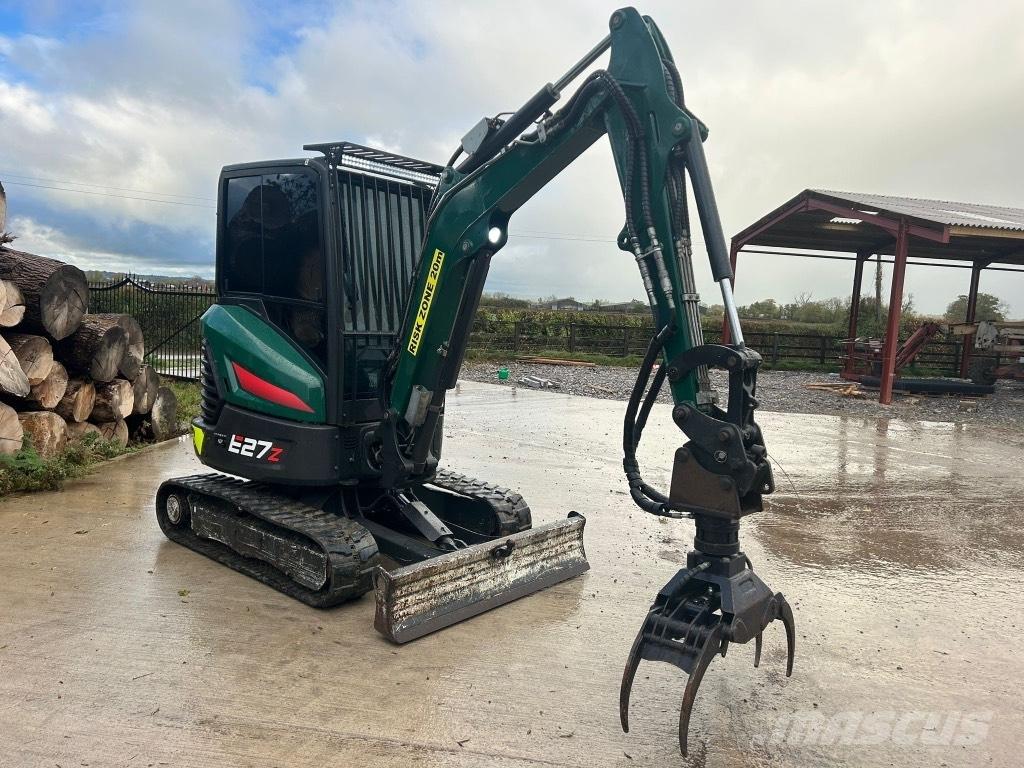Bobcat E 27z حفارات صغيرة أقل من 7 طن (حفارات صغيرة)