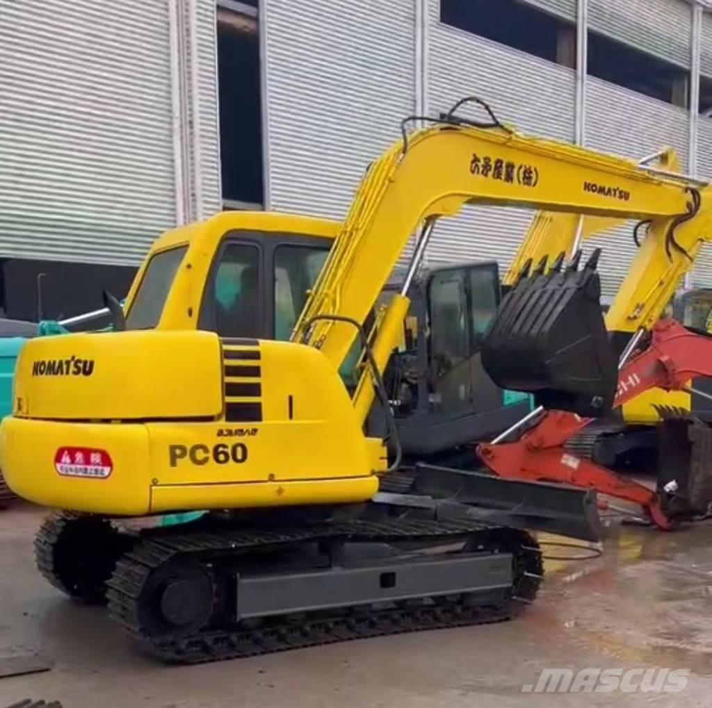Komatsu pc60 حفارات صغيرة أقل من 7 طن (حفارات صغيرة)