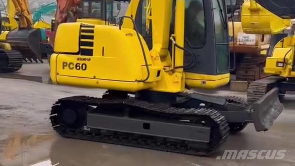 Komatsu pc60 حفارات صغيرة أقل من 7 طن (حفارات صغيرة)