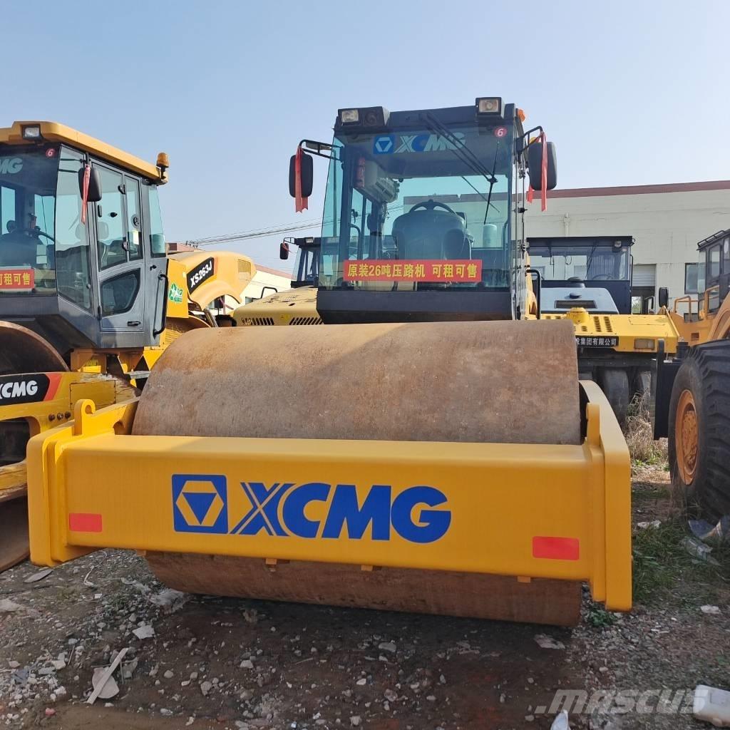 XCMG XS 263 J مداحل أحادية الأسطوانة
