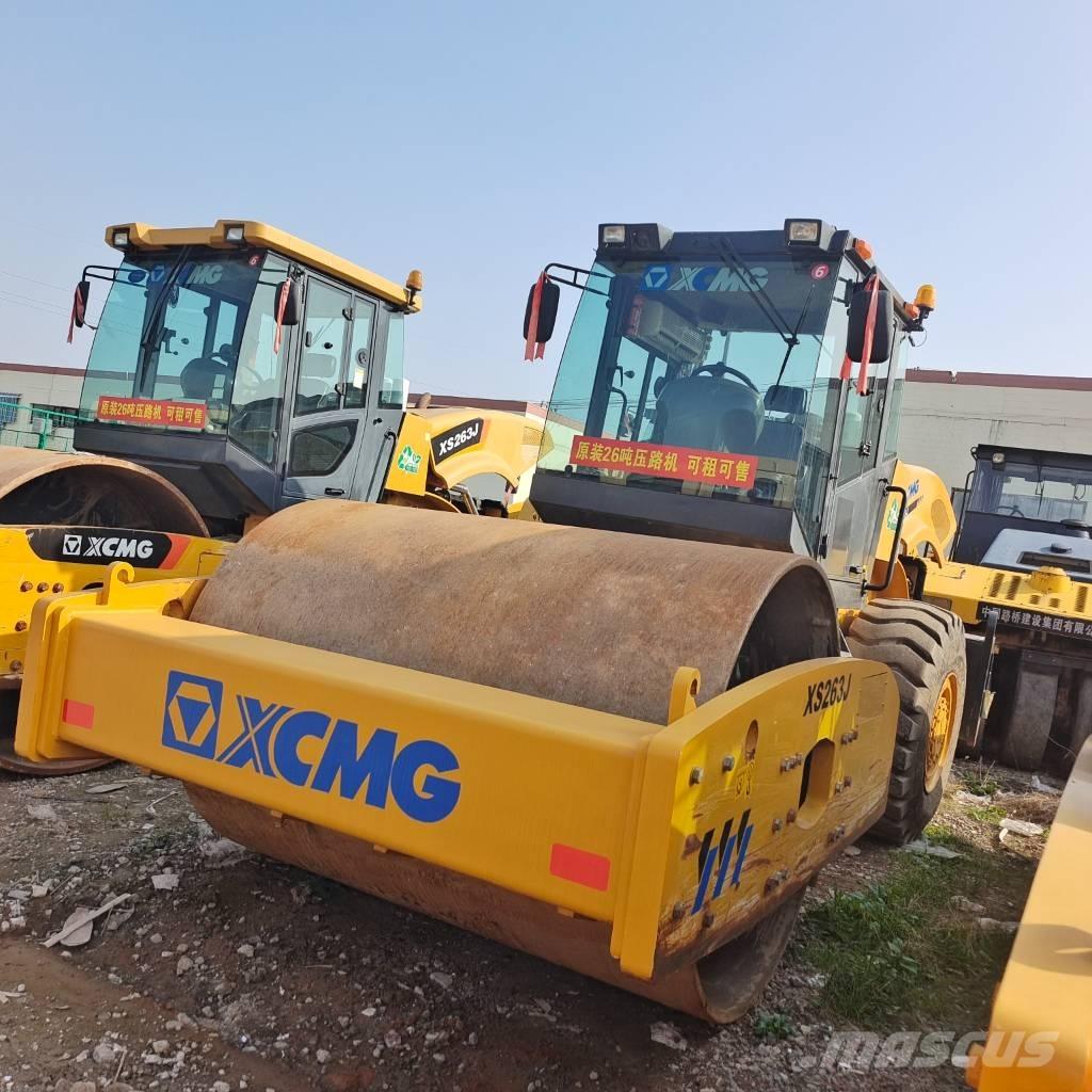 XCMG XS 263 J مداحل أحادية الأسطوانة