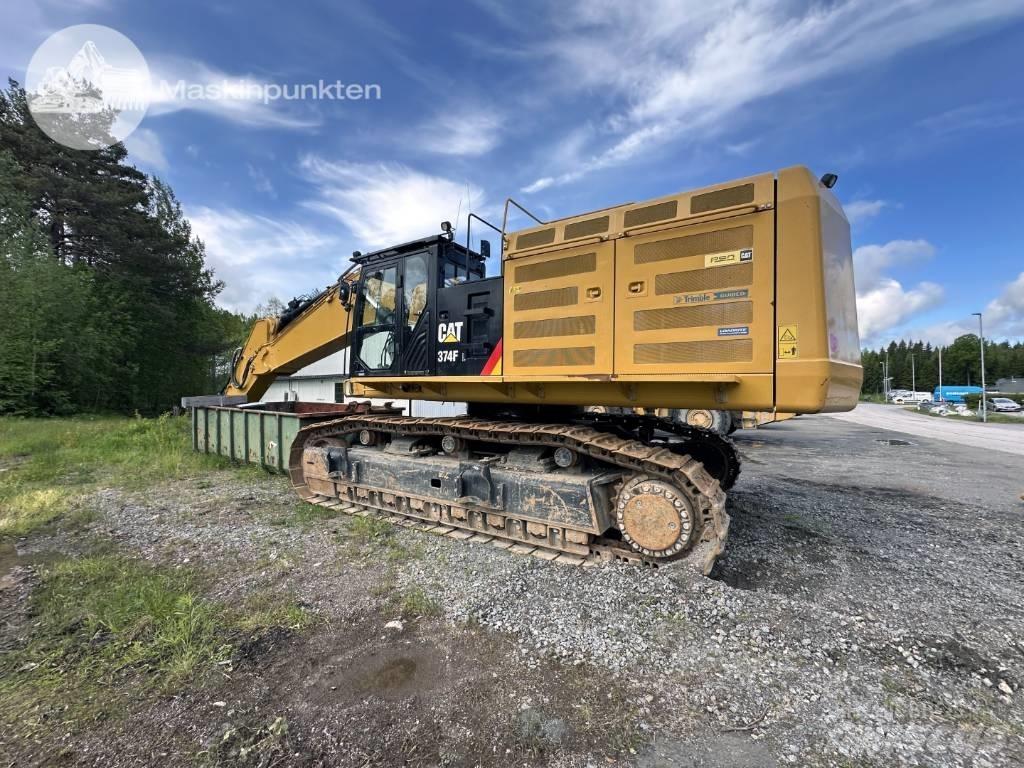 CAT 374 F L حفارات زحافة