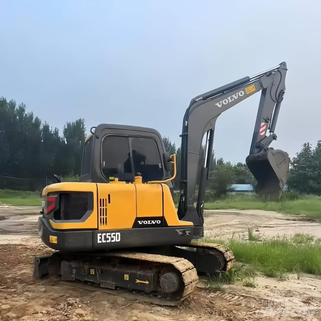 Volvo EC 55 D حفارات صغيرة أقل من 7 طن (حفارات صغيرة)