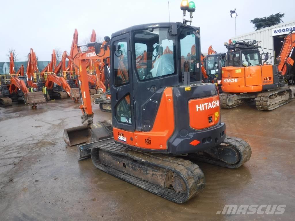 Hitachi ZX 48 U-6 حفارات صغيرة أقل من 7 طن (حفارات صغيرة)