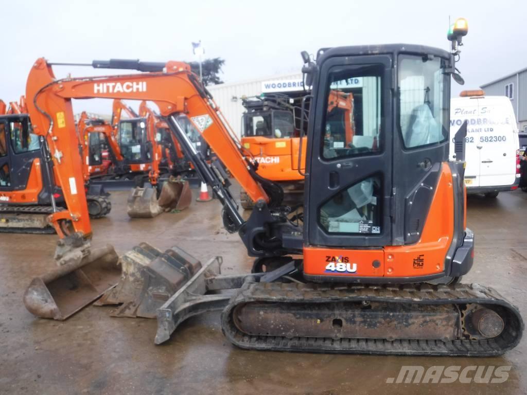Hitachi ZX 48 U-6 حفارات صغيرة أقل من 7 طن (حفارات صغيرة)