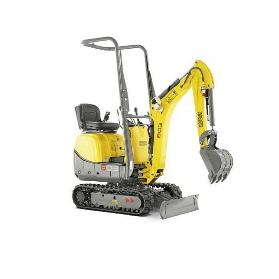 Wacker Neuson 803 حفارات صغيرة أقل من 7 طن (حفارات صغيرة)