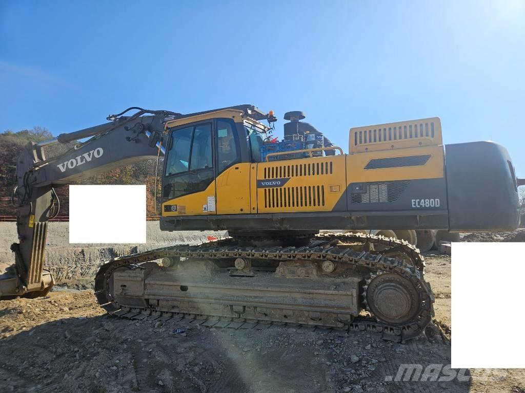 Volvo EC 480 D L حفارات زحافة