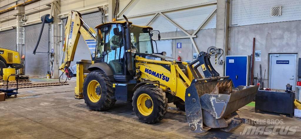 Komatsu WB 93 R لوادر ذات جرافات عكسية