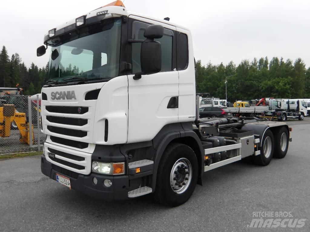 Scania R 440 6x4 شاحنات الرافعات الخطافية