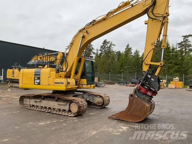 Komatsu PC240 حفارات زحافة