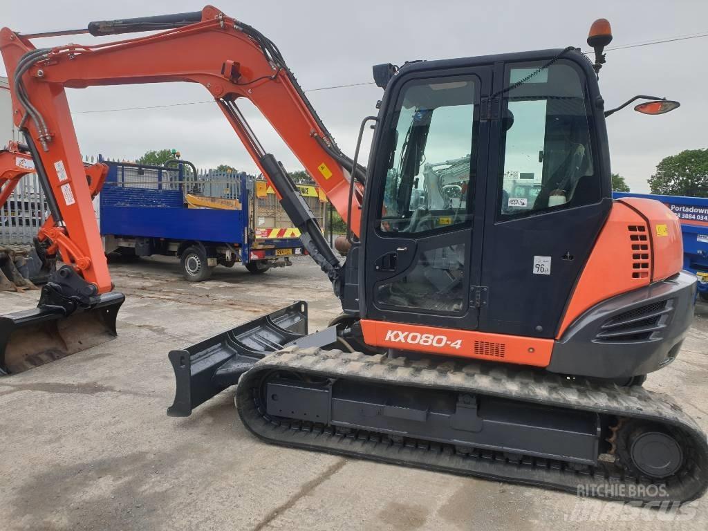 Kubota KX 080-4 حفارات وسط 7 طن - 12 طن