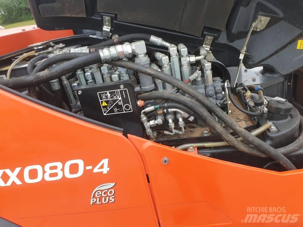 Kubota KX 080-4 حفارات وسط 7 طن - 12 طن
